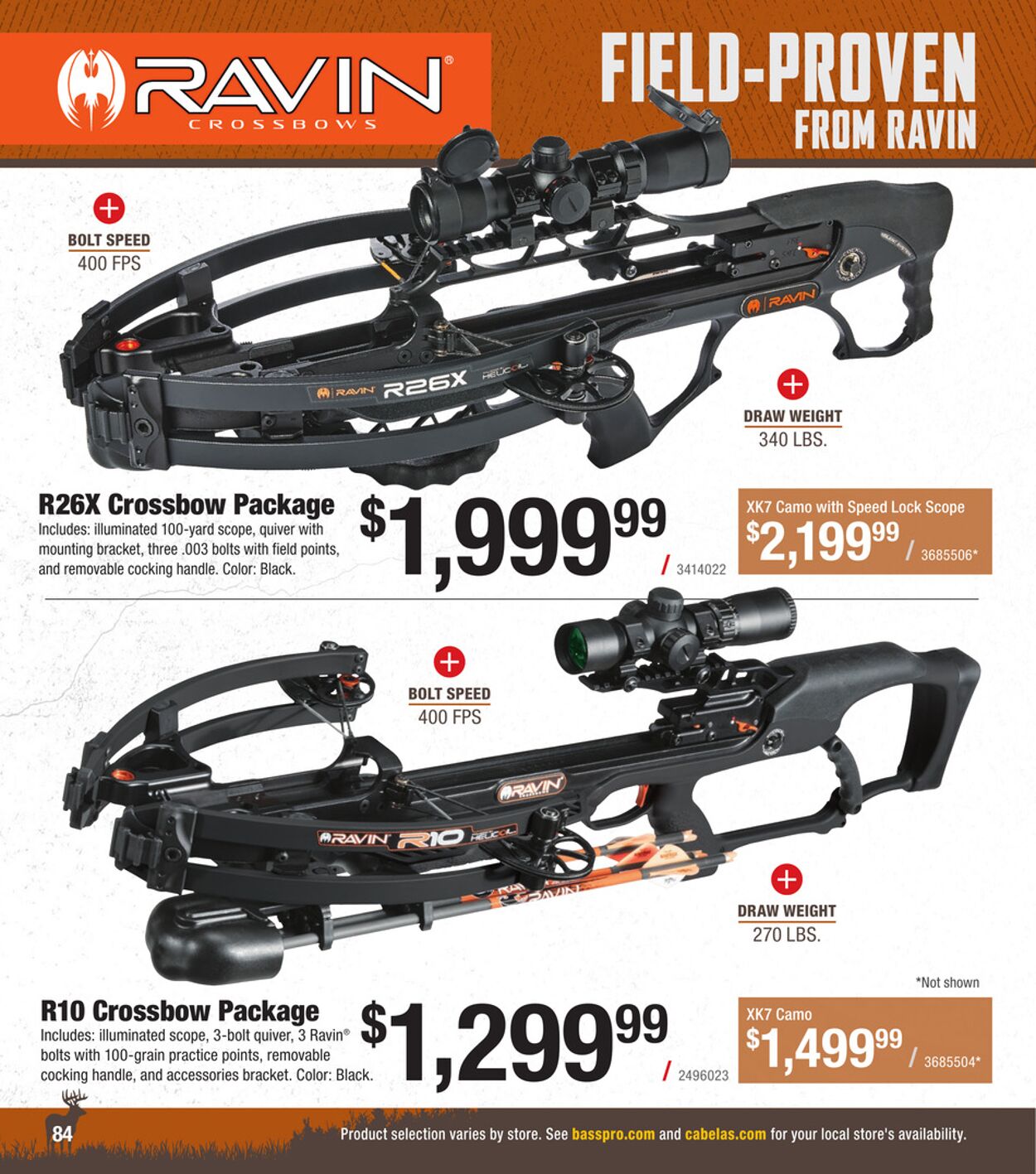 Catalogue Cabela's from 08/20/2025