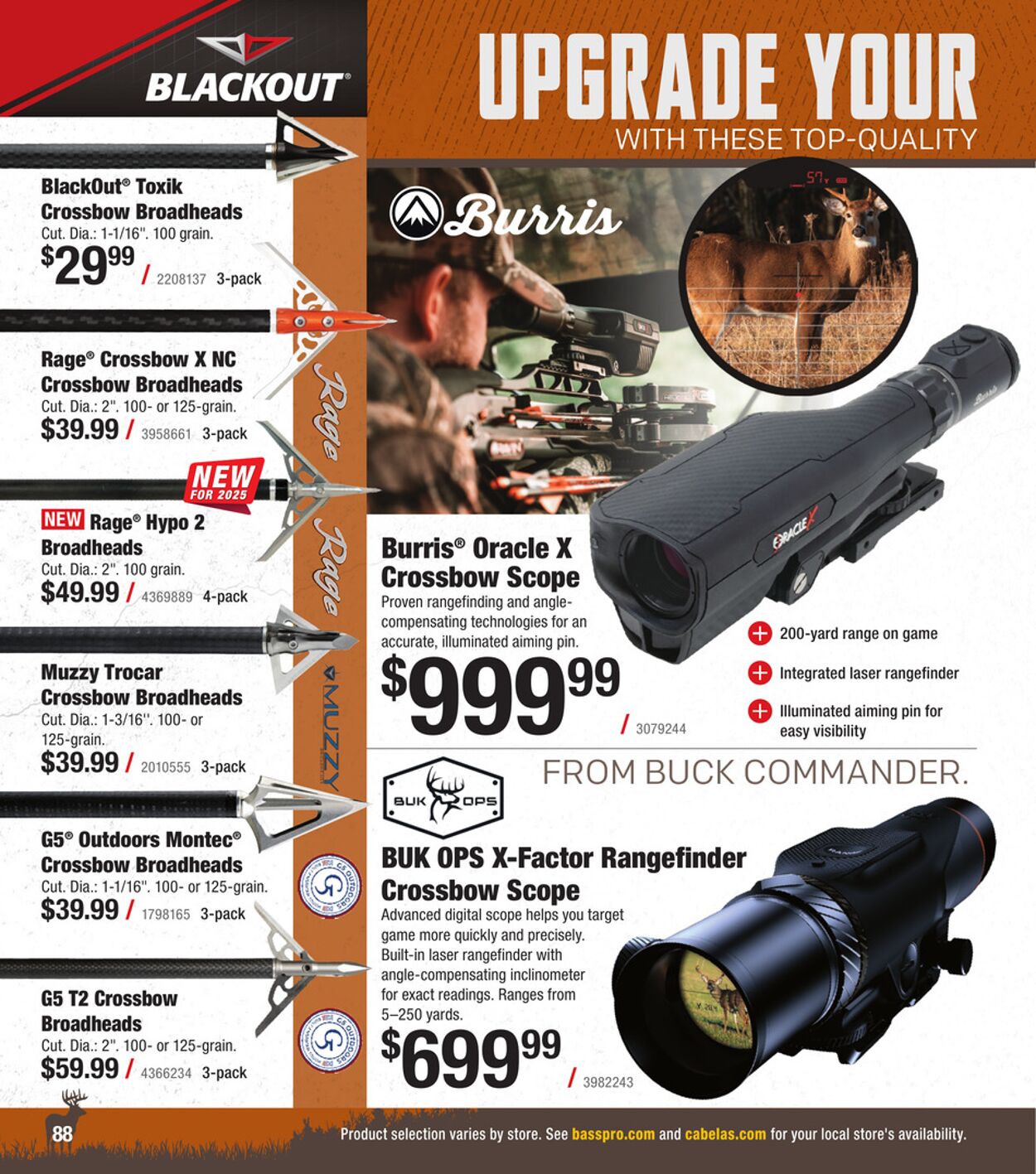 Catalogue Cabela's from 08/20/2025