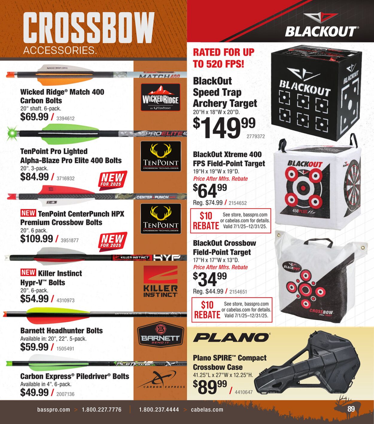 Catalogue Cabela's from 08/20/2025