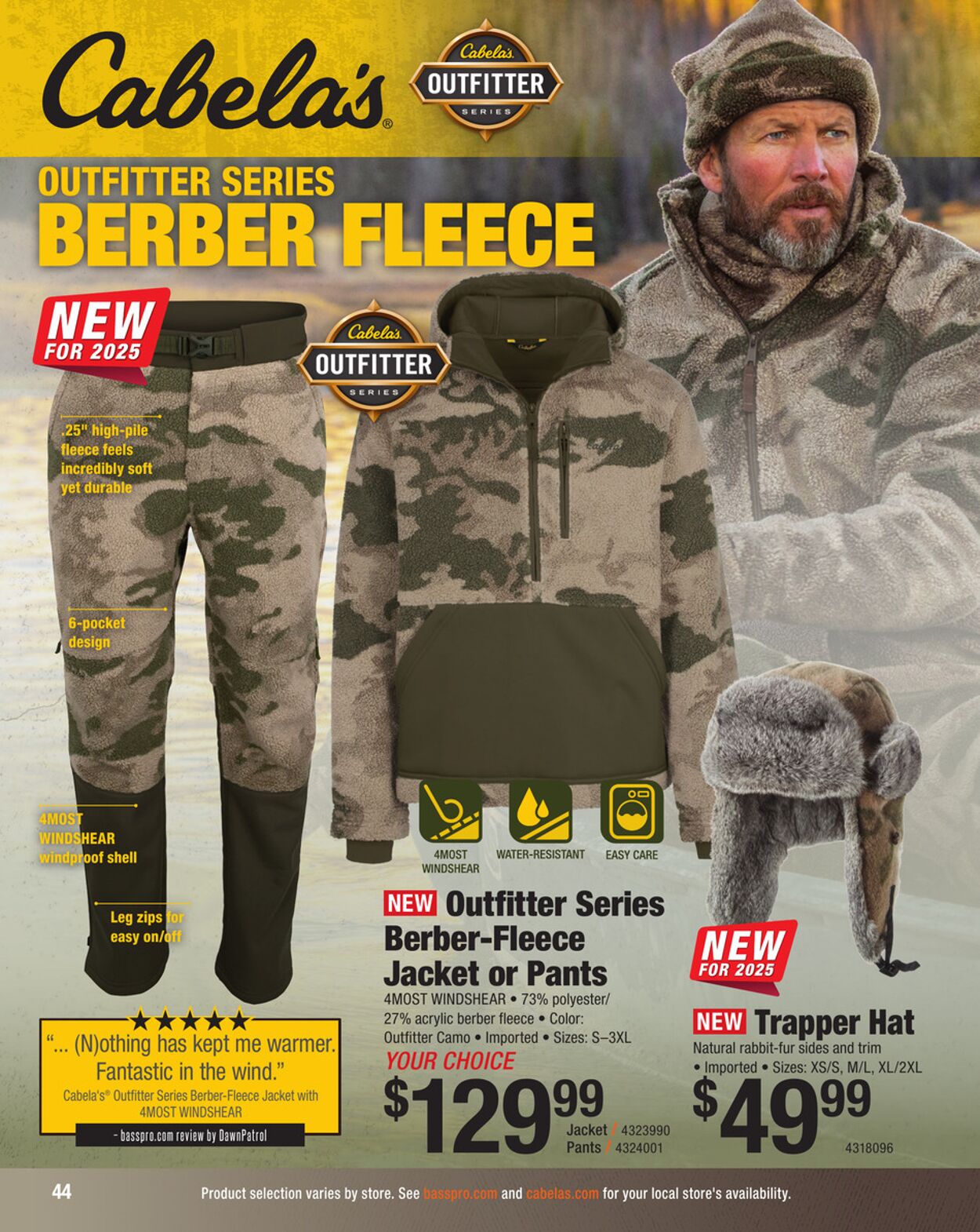 Catalogue Cabela's from 09/03/2025