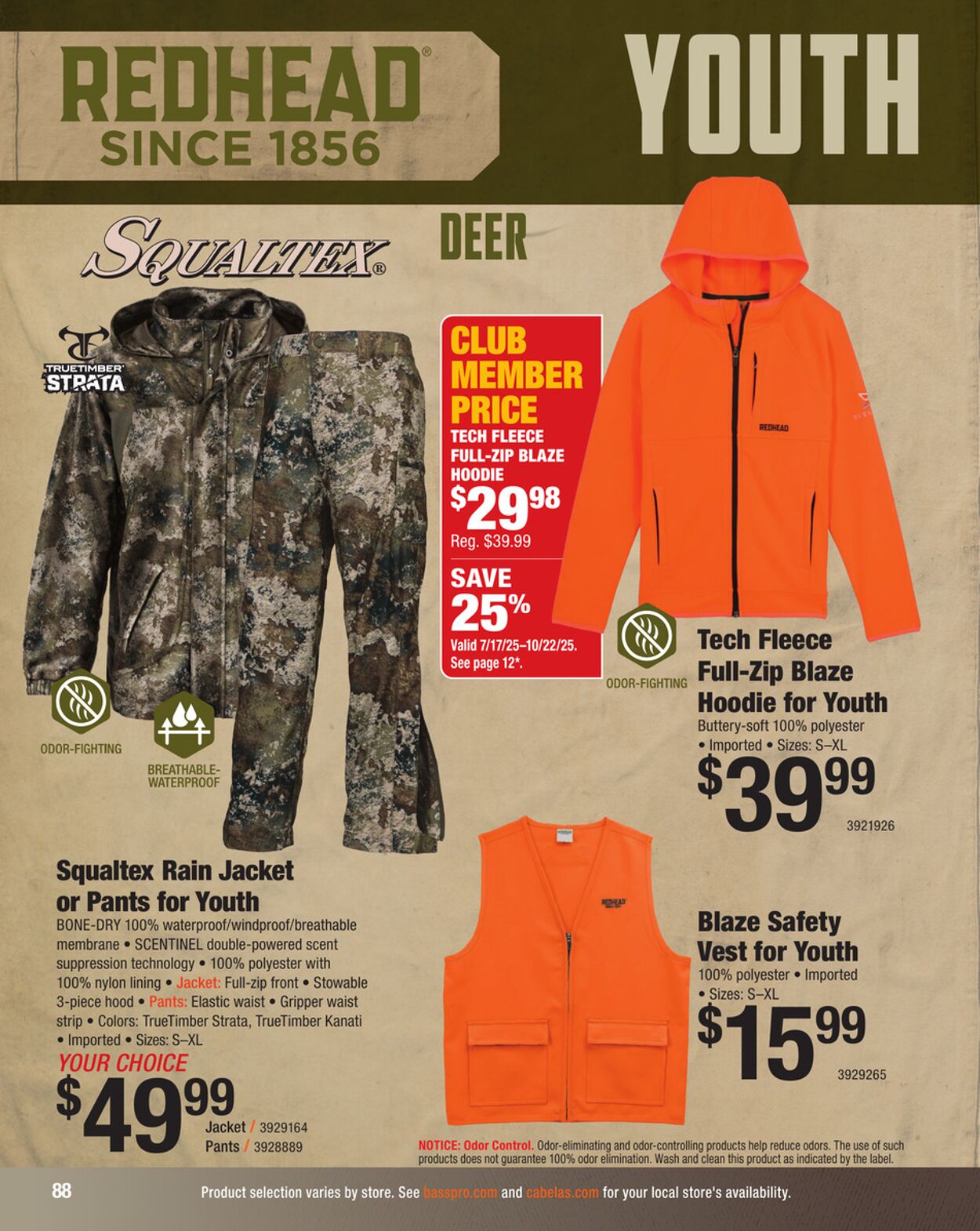 Catalogue Cabela's from 09/03/2025