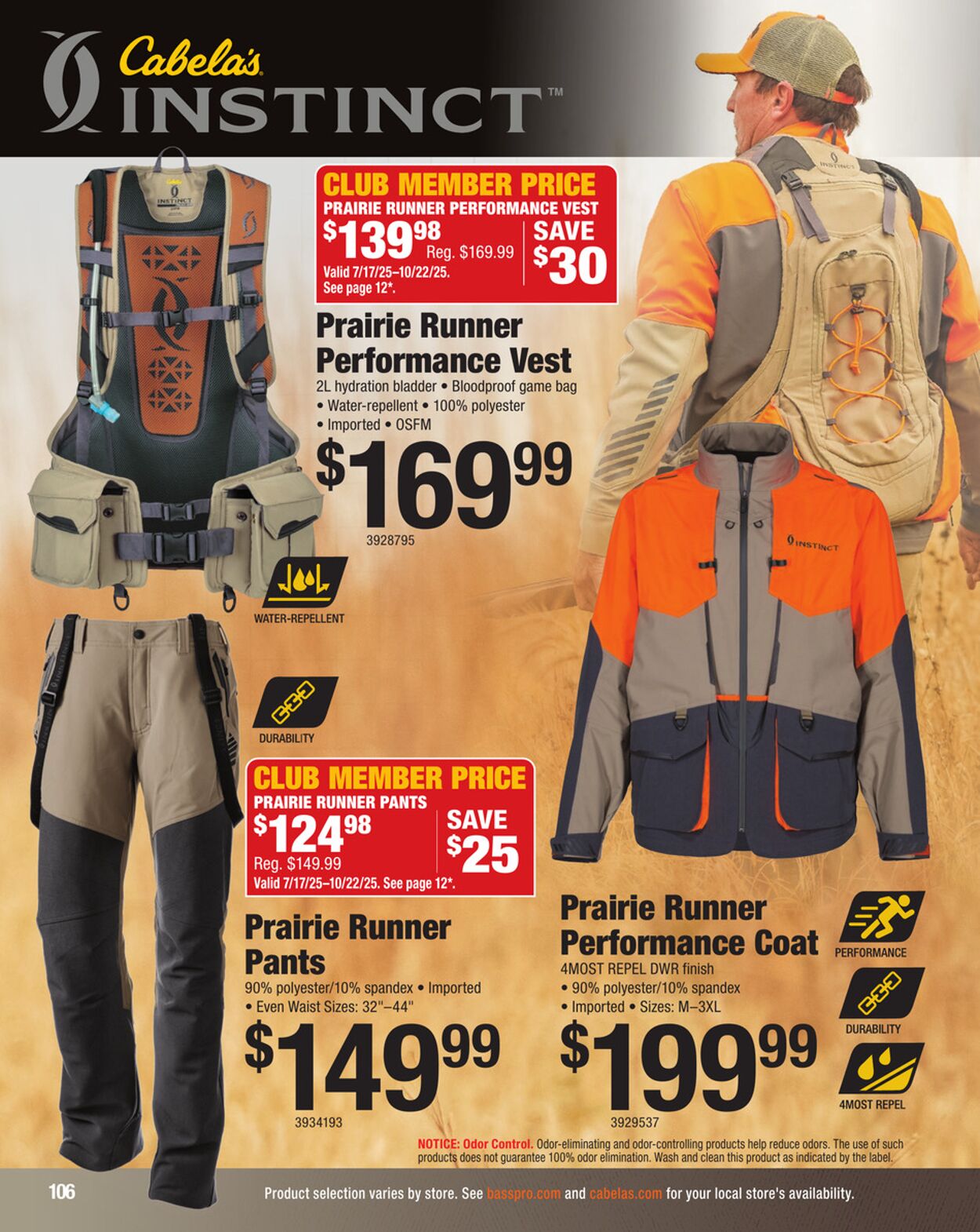 Catalogue Cabela's from 09/03/2025