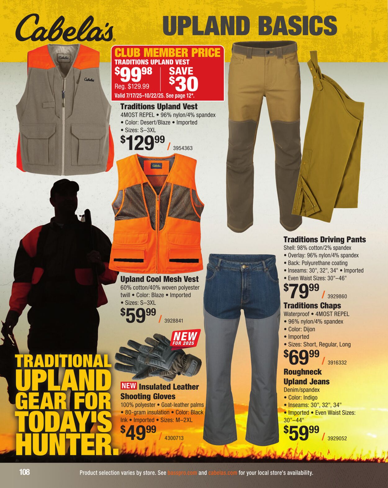 Catalogue Cabela's from 09/03/2025