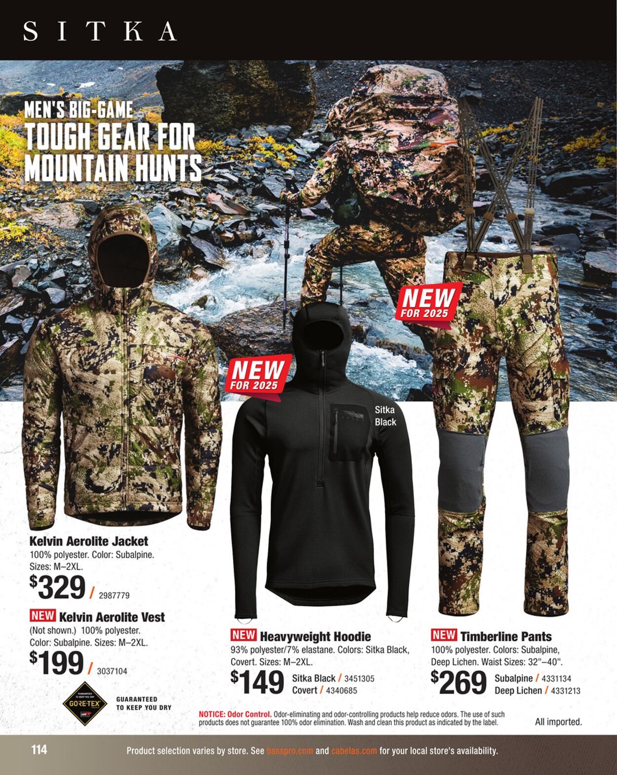 Catalogue Cabela's from 09/03/2025