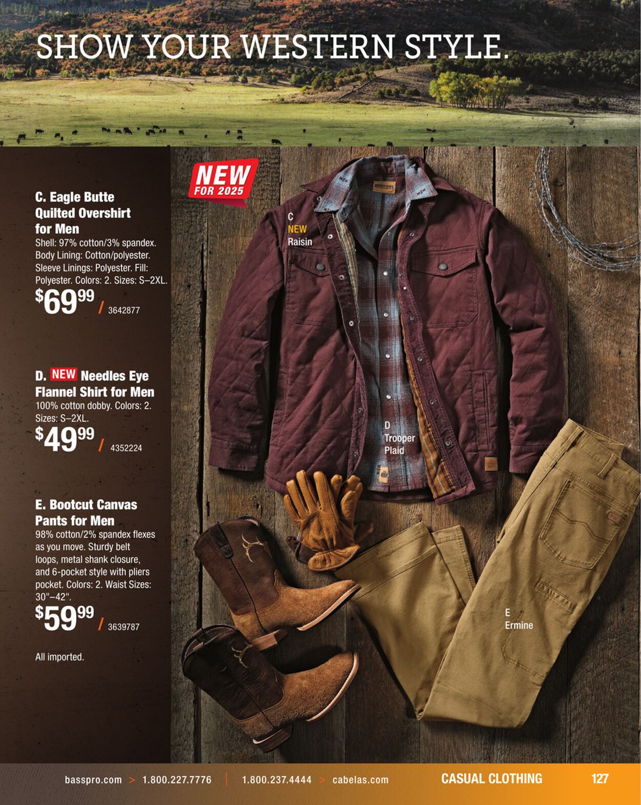 Catalogue Cabela's from 09/03/2025