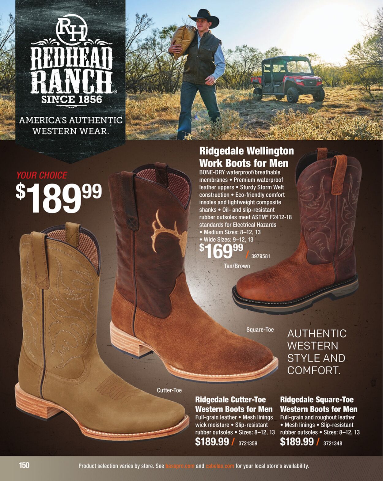 Catalogue Cabela's from 09/03/2025