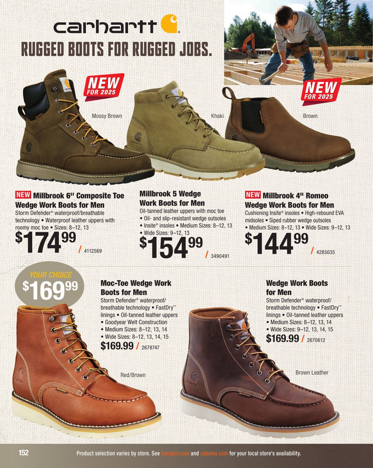 Catalogue Cabela's from 09/03/2025