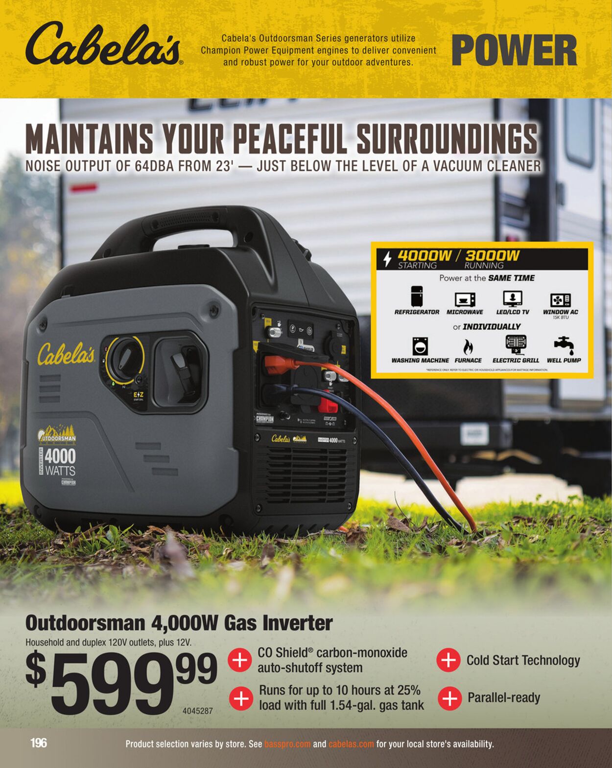 Catalogue Cabela's from 09/03/2025