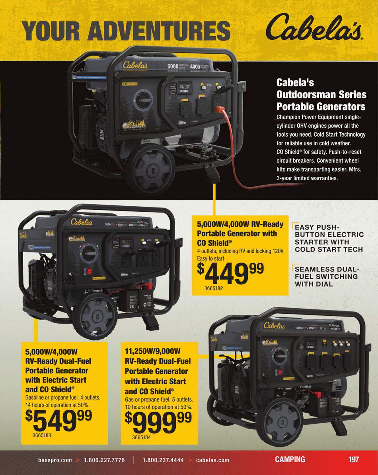 Catalogue Cabela's from 09/03/2025