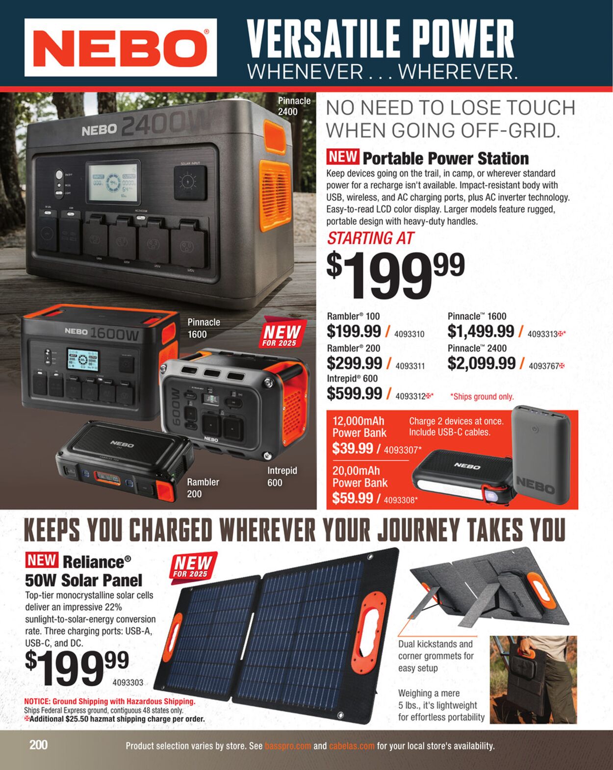 Catalogue Cabela's from 09/03/2025