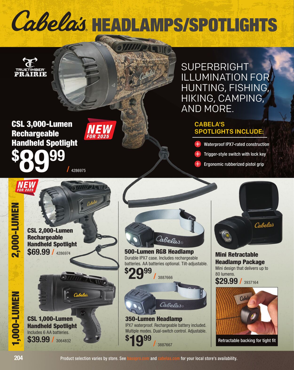 Catalogue Cabela's from 09/03/2025