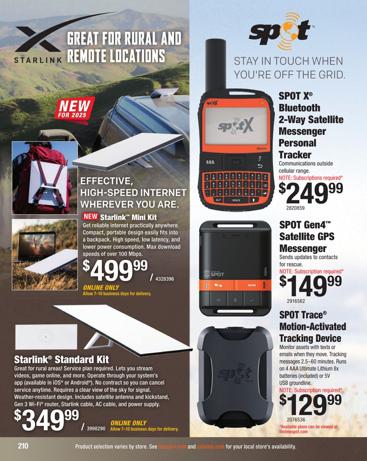Catalogue Cabela's from 09/03/2025