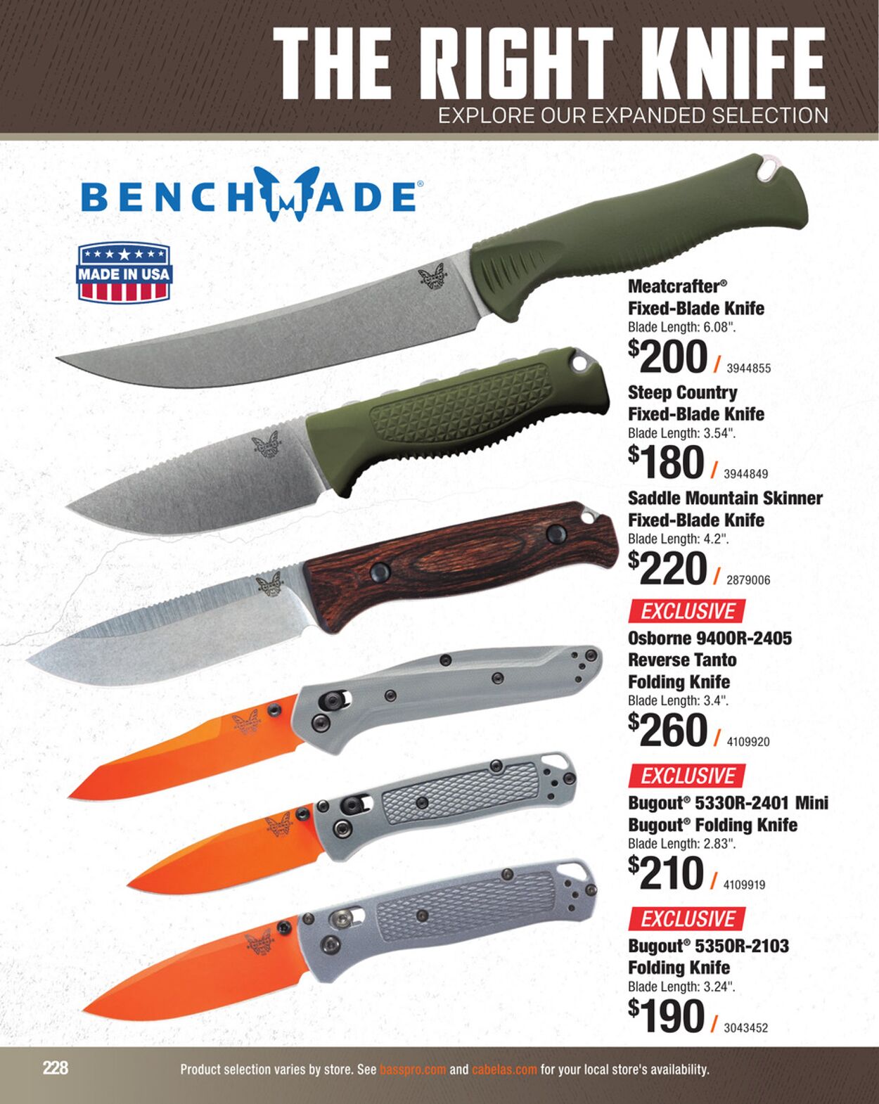 Catalogue Cabela's from 09/03/2025