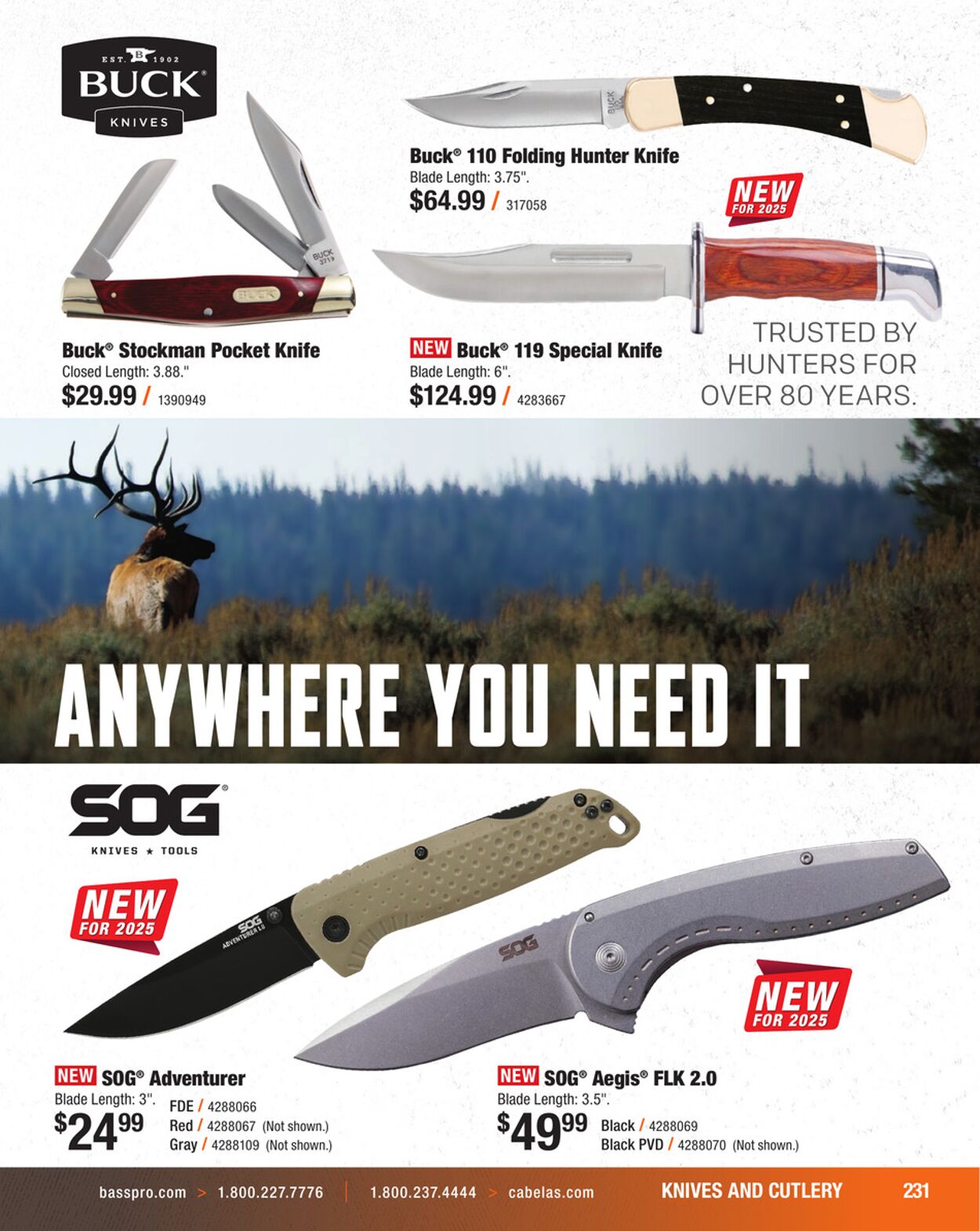 Catalogue Cabela's from 09/03/2025