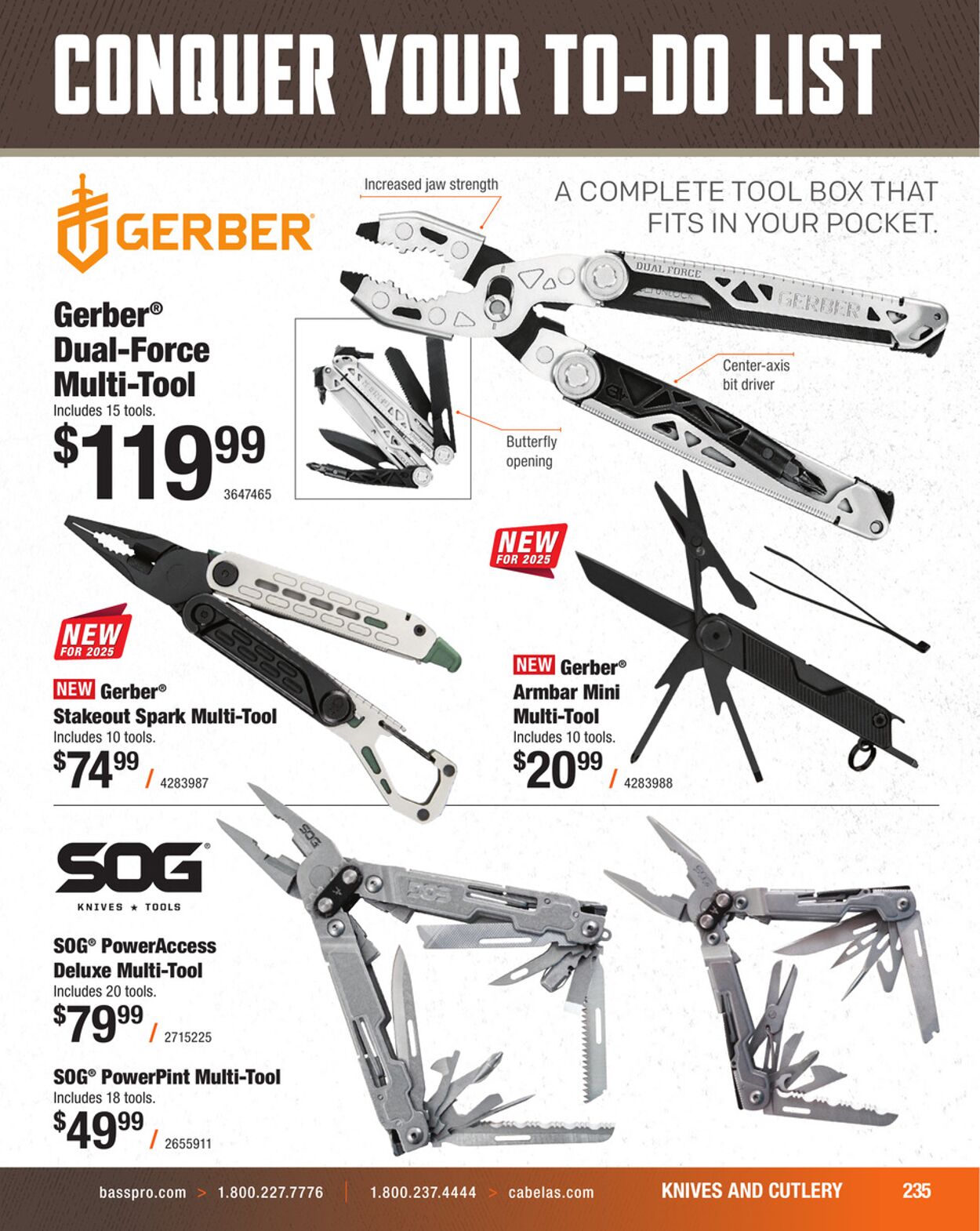 Catalogue Cabela's from 09/03/2025