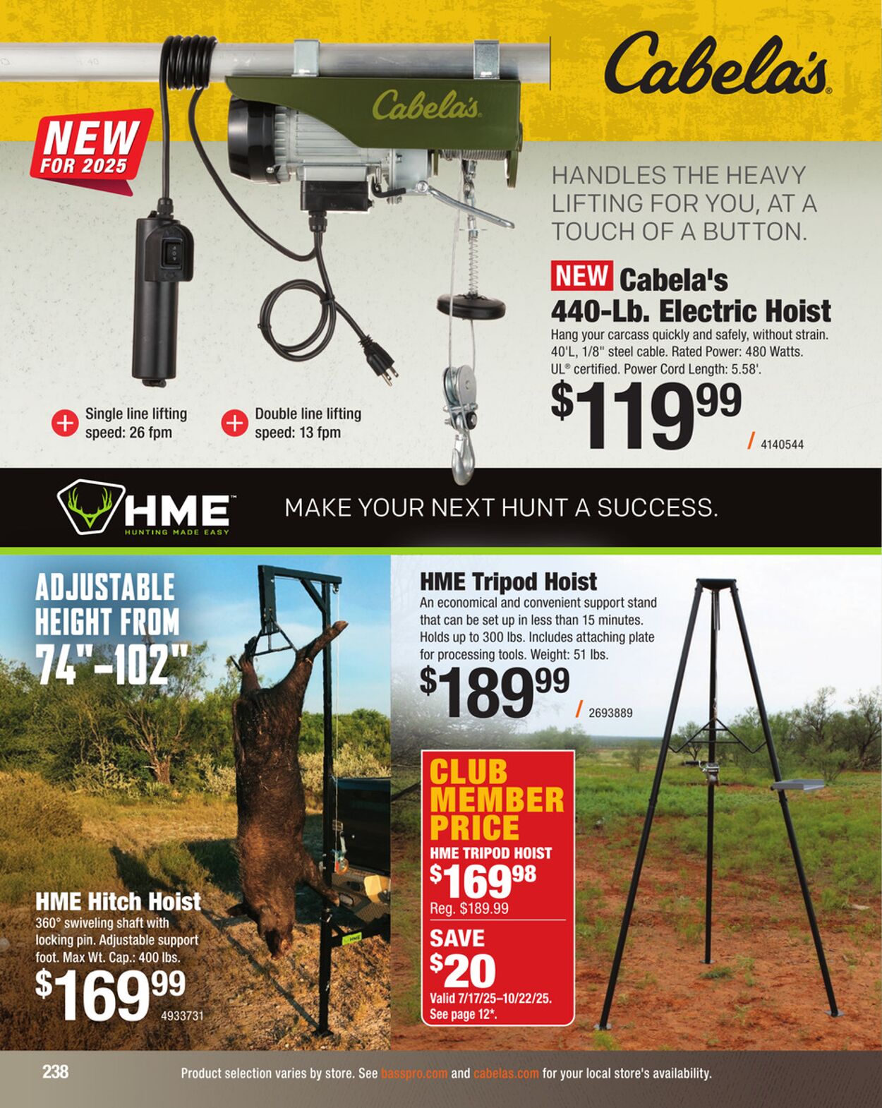 Catalogue Cabela's from 09/03/2025
