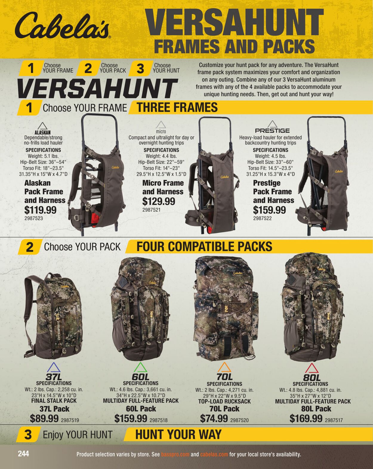 Catalogue Cabela's from 09/03/2025