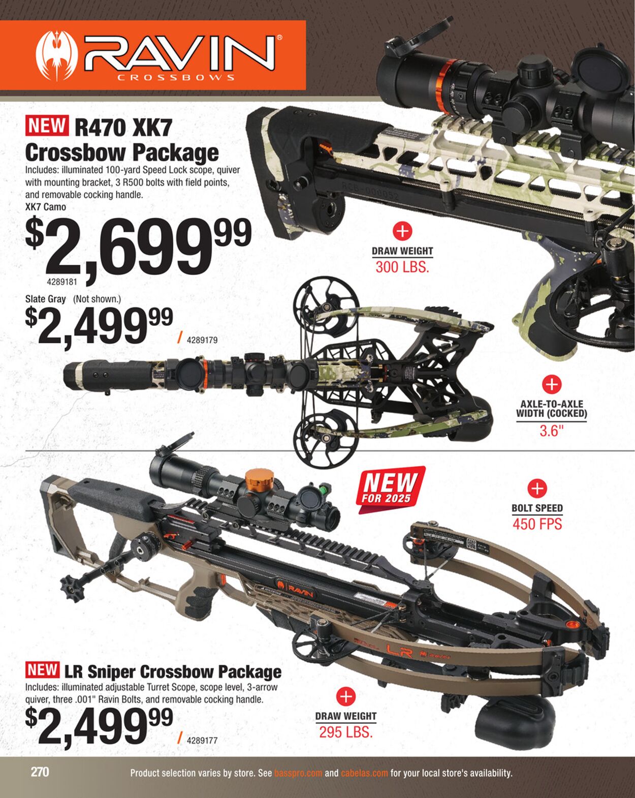 Catalogue Cabela's from 09/03/2025