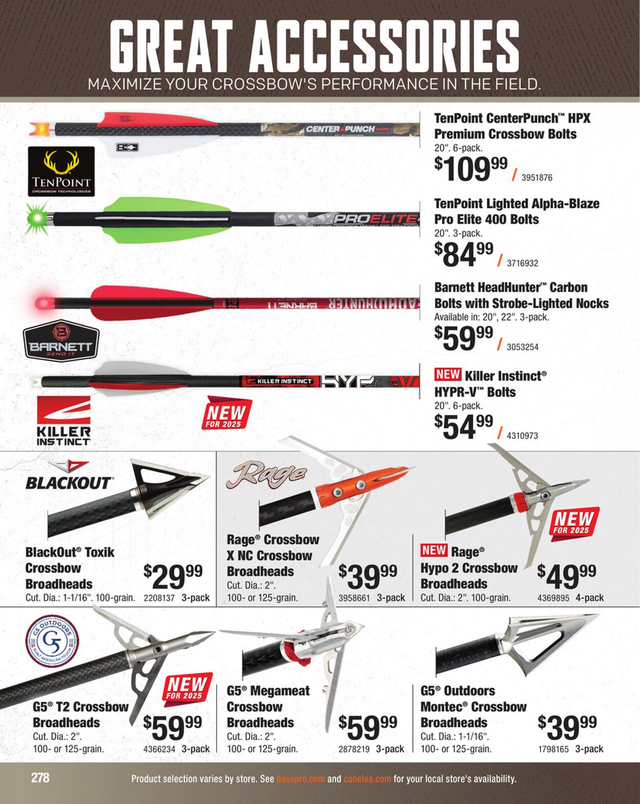 Catalogue Cabela's from 09/03/2025