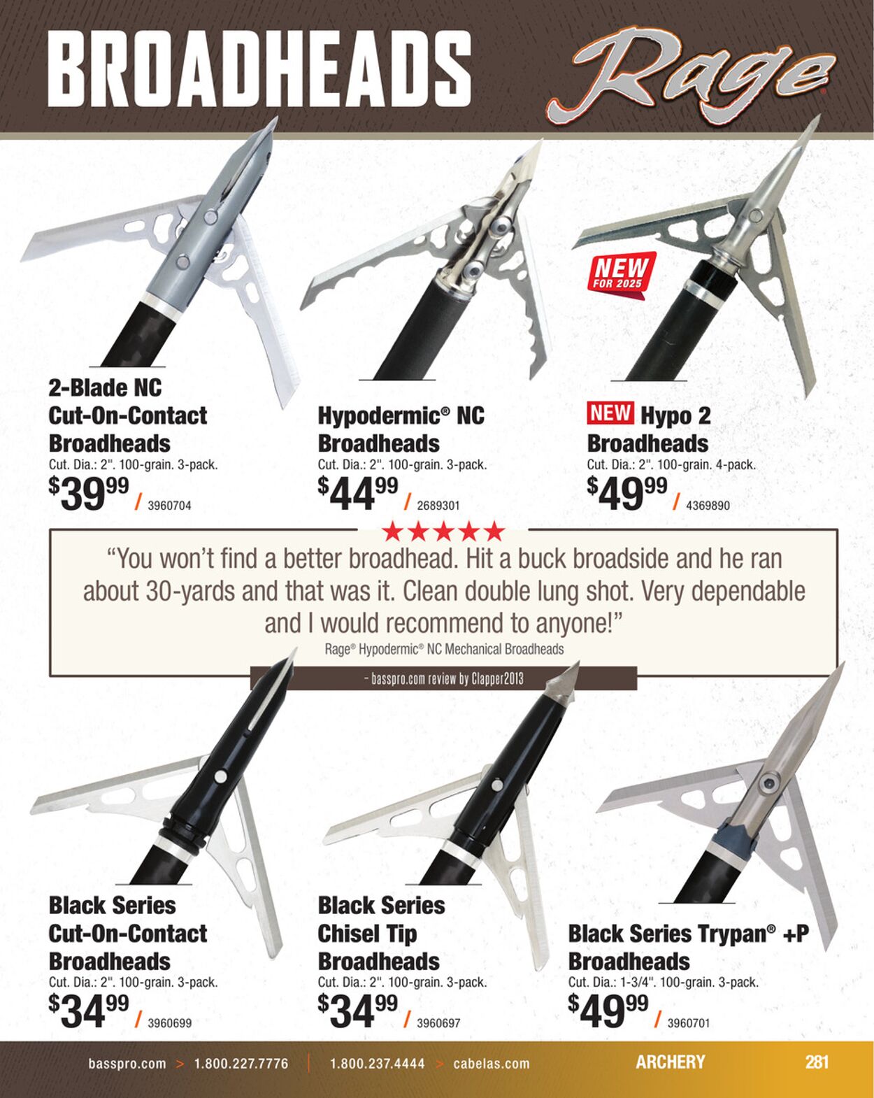 Catalogue Cabela's from 09/03/2025