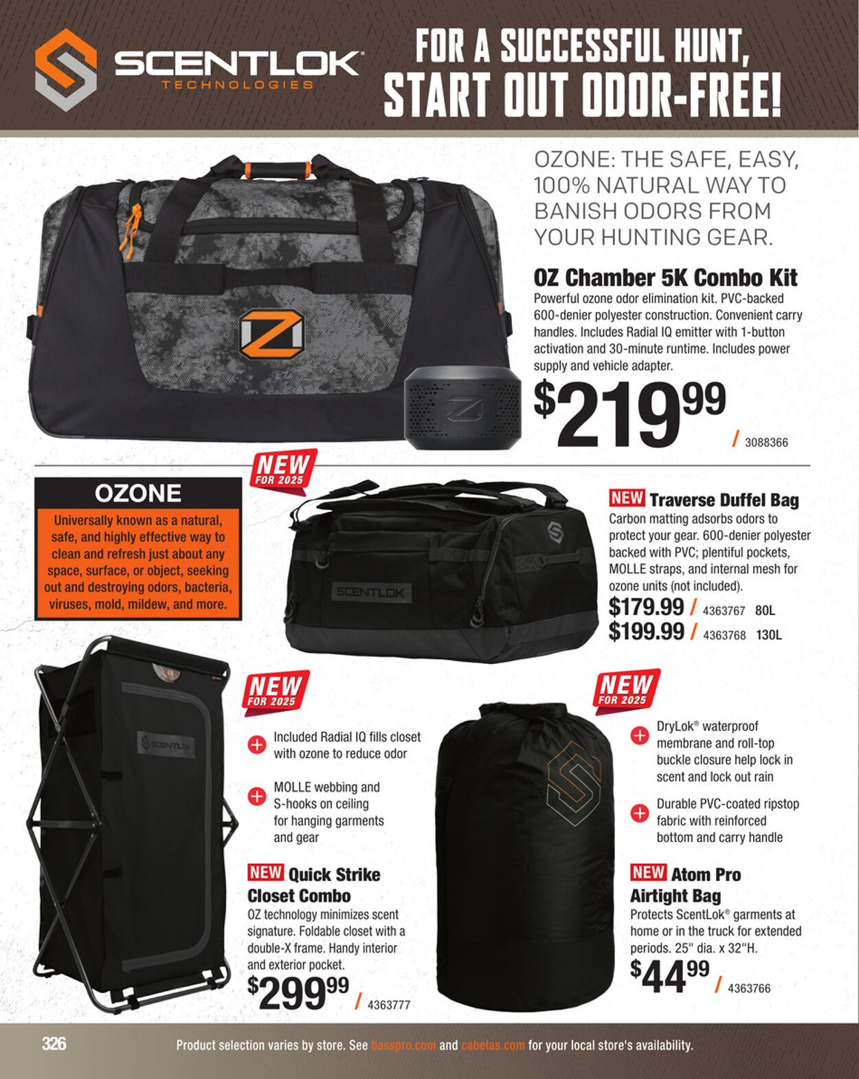 Catalogue Cabela's from 09/03/2025