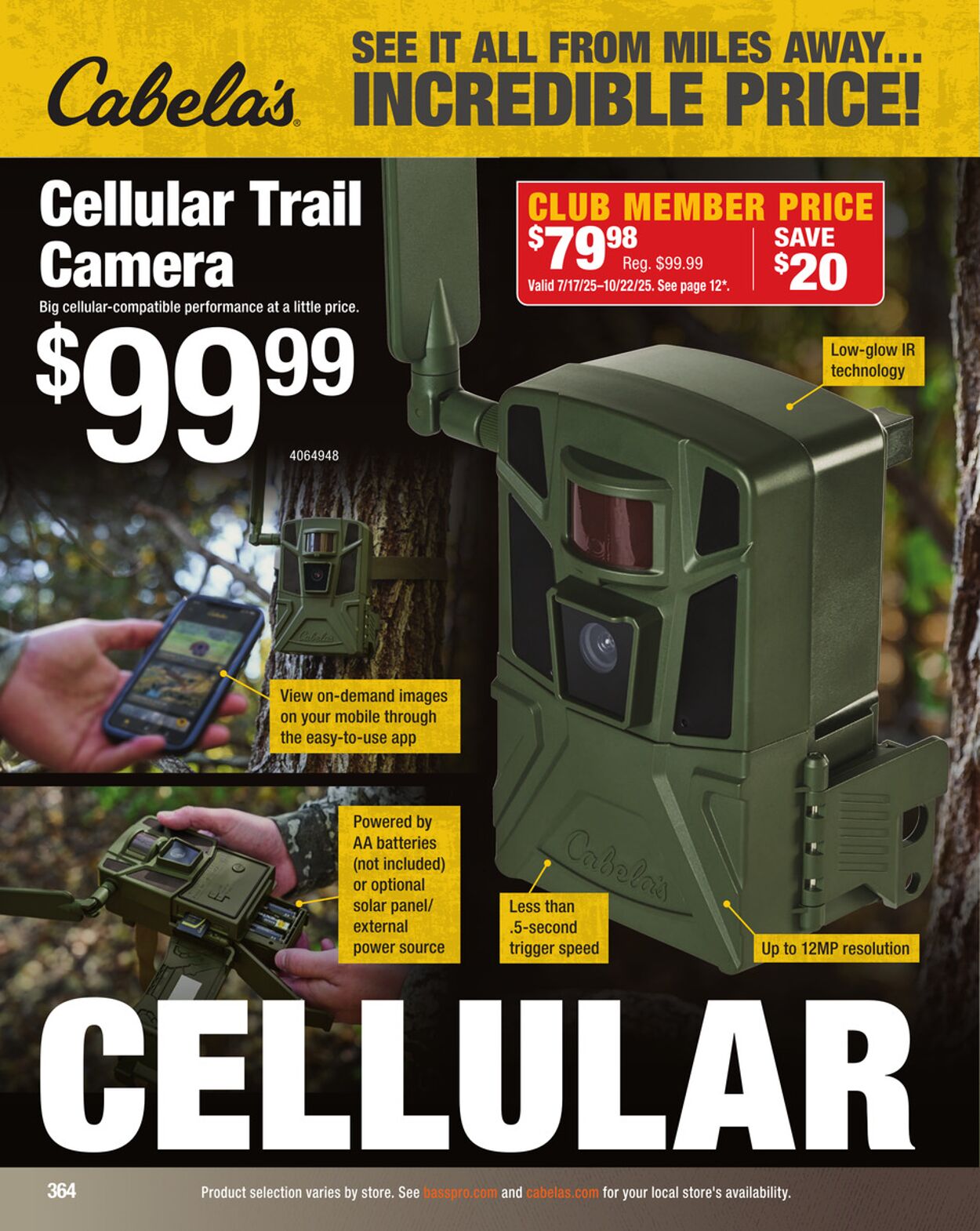 Catalogue Cabela's from 09/03/2025