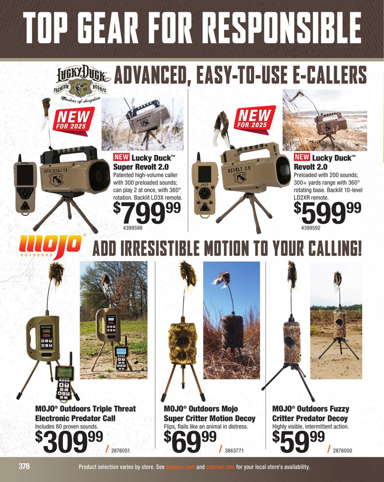 Catalogue Cabela's from 09/03/2025