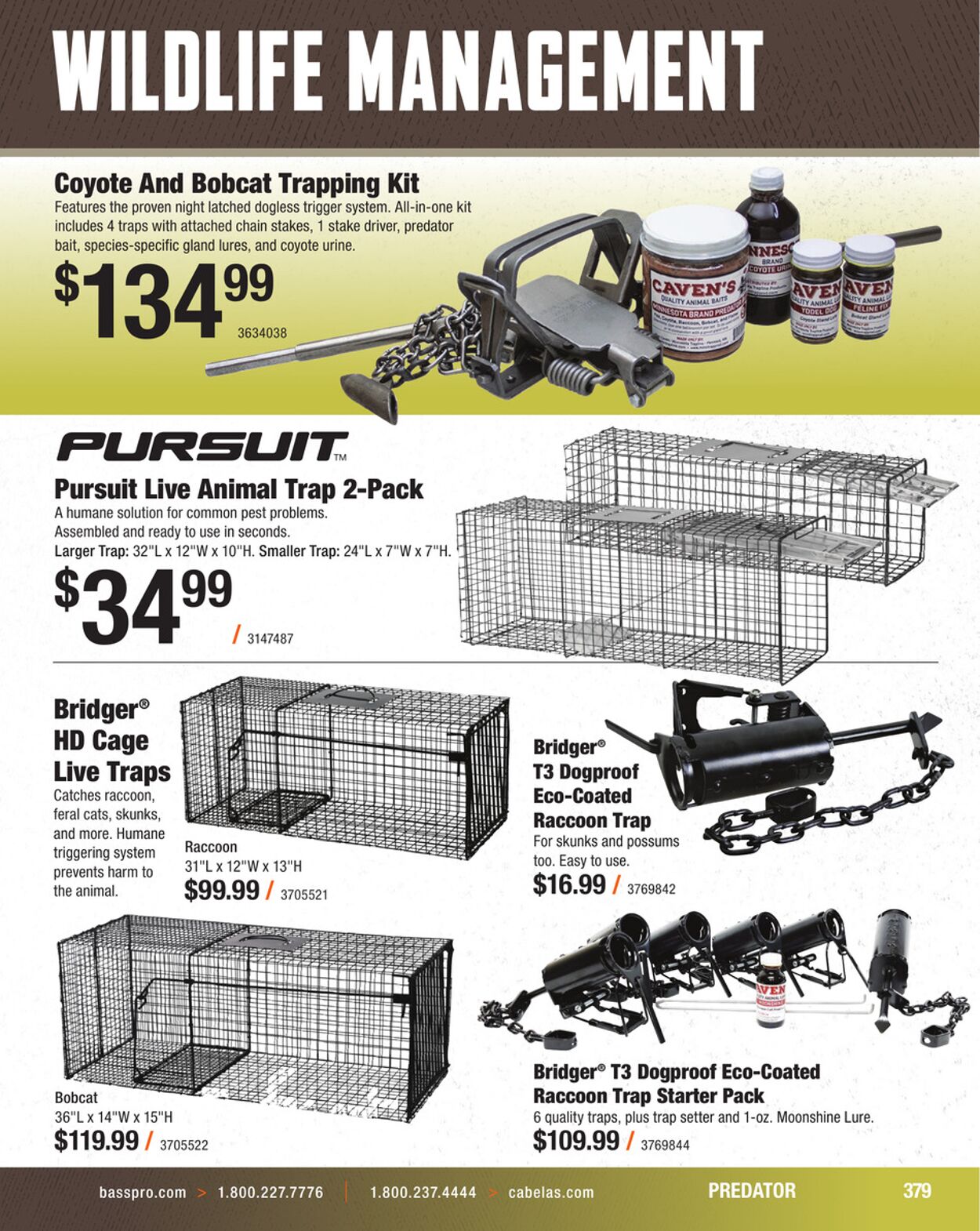 Catalogue Cabela's from 09/03/2025