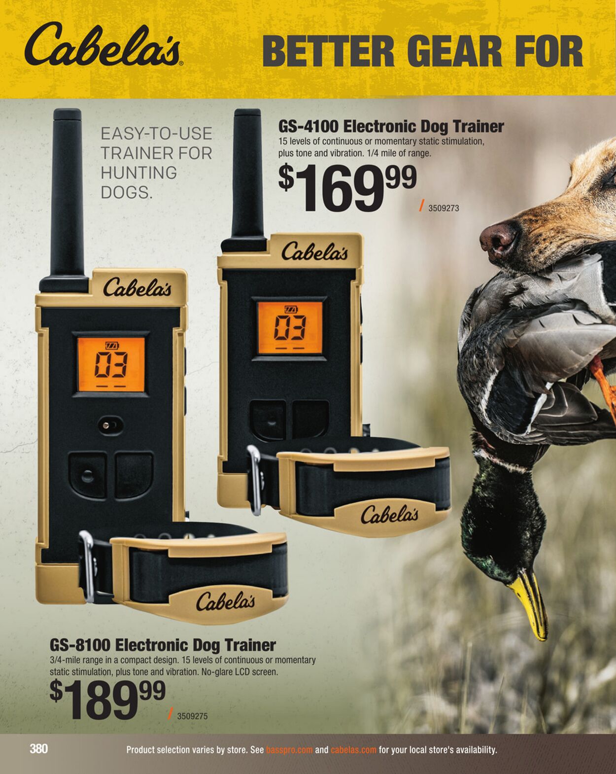 Catalogue Cabela's from 09/03/2025