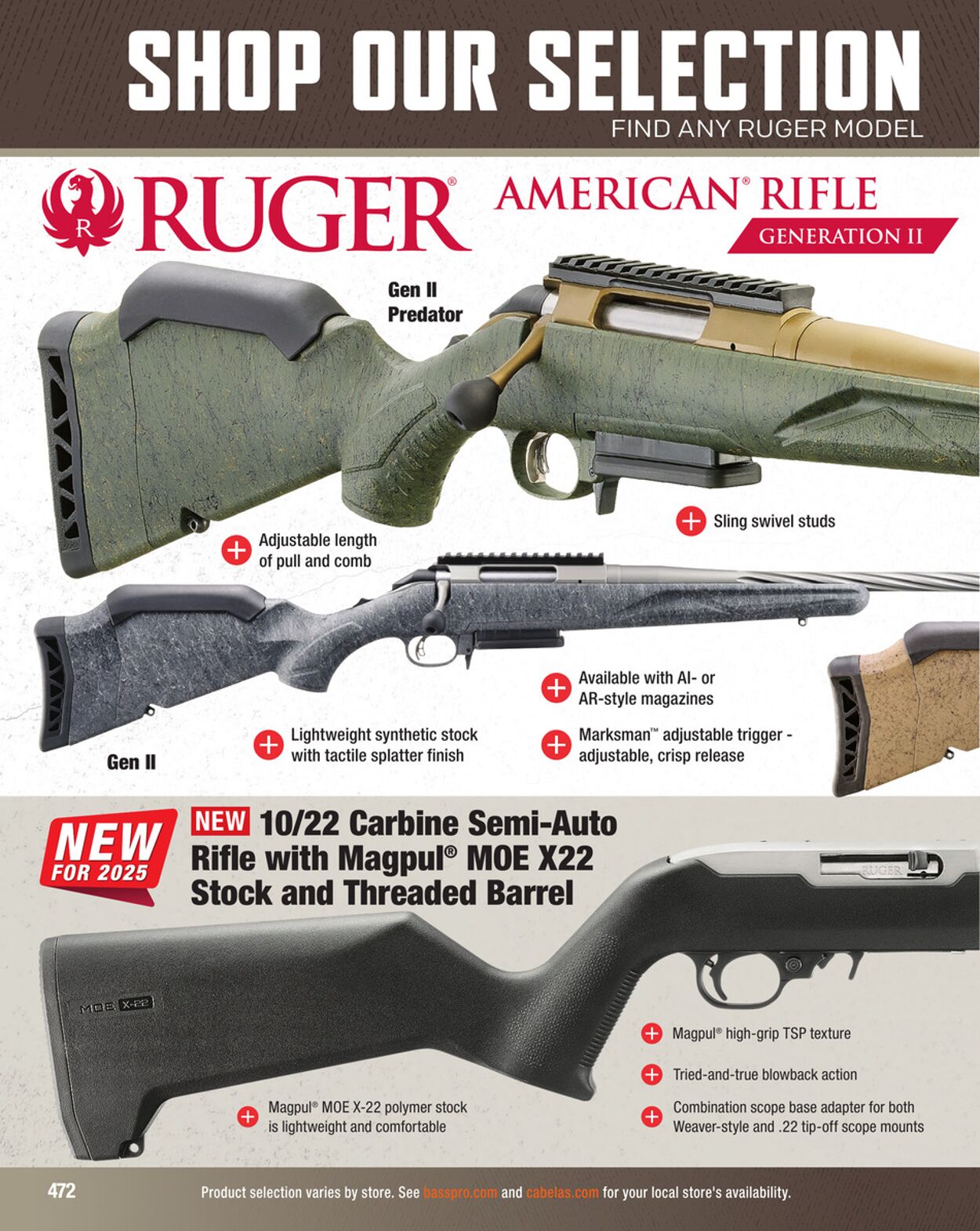 Catalogue Cabela's from 09/03/2025
