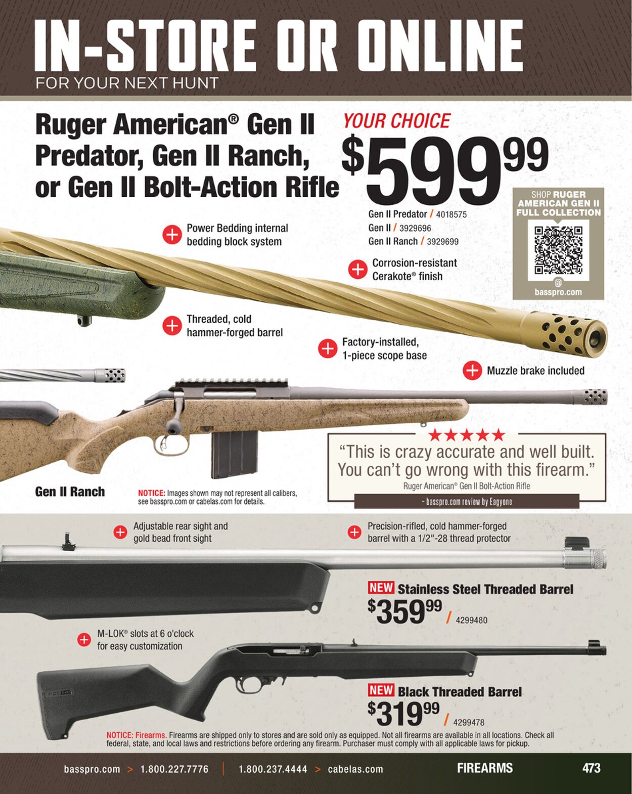 Catalogue Cabela's from 09/03/2025