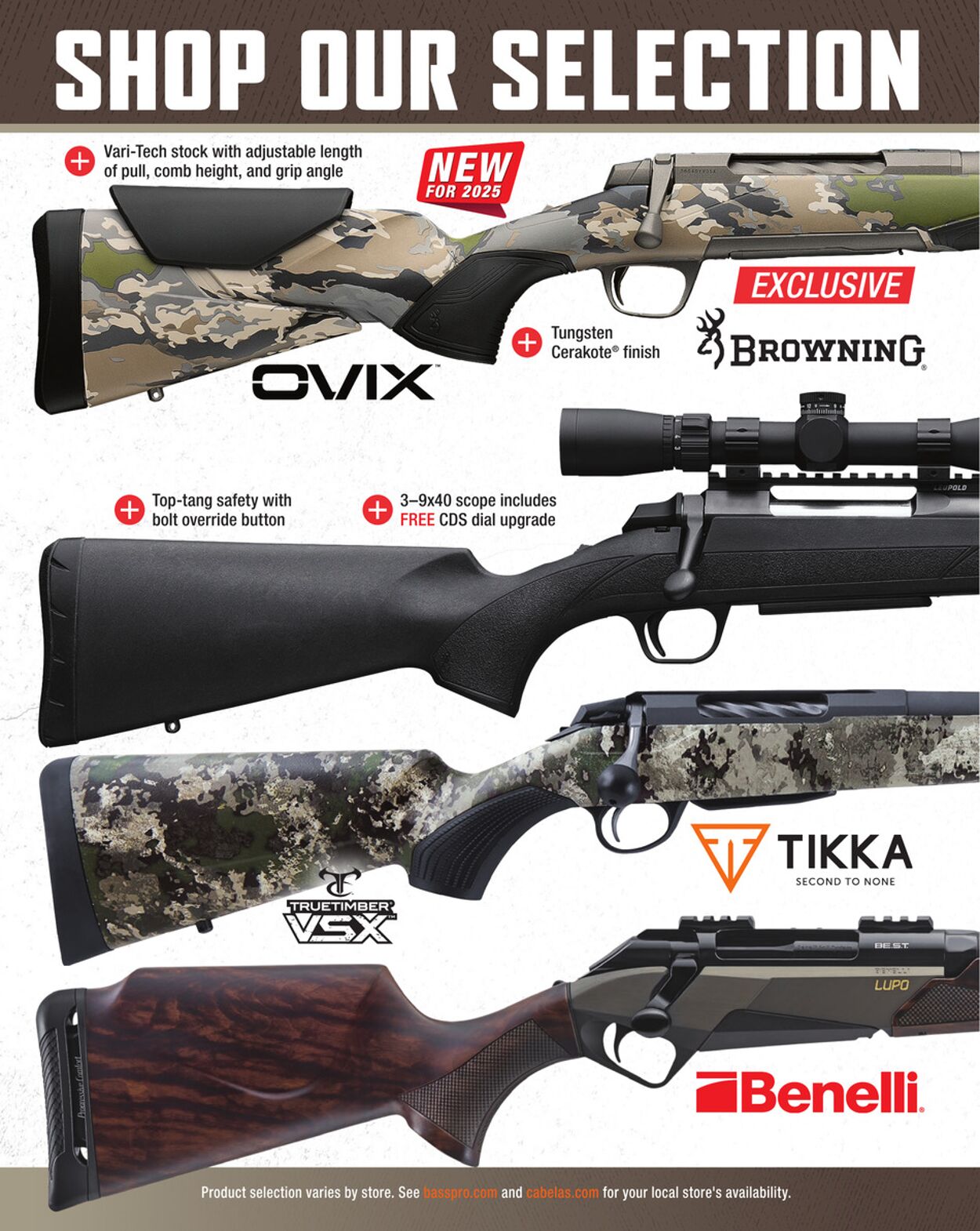Catalogue Cabela's from 09/03/2025