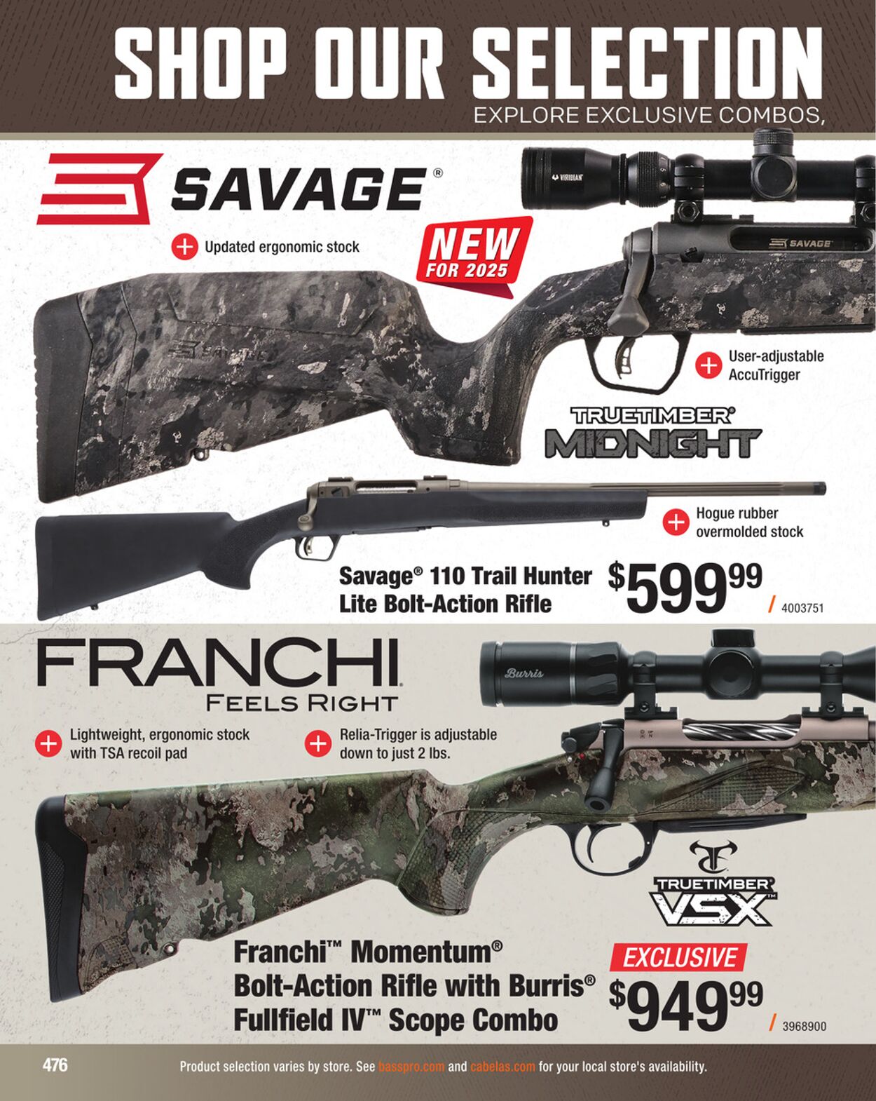 Catalogue Cabela's from 09/03/2025