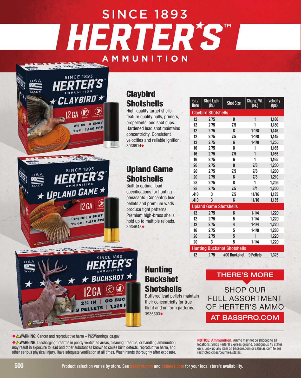 Catalogue Cabela's from 09/03/2025
