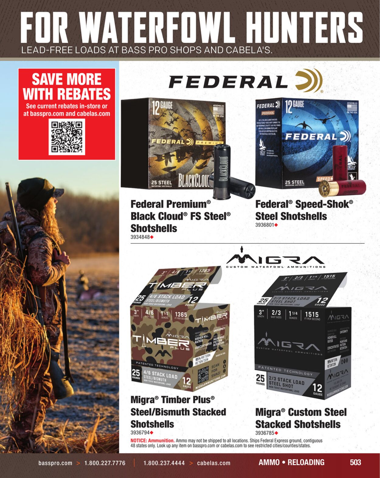 Catalogue Cabela's from 09/03/2025