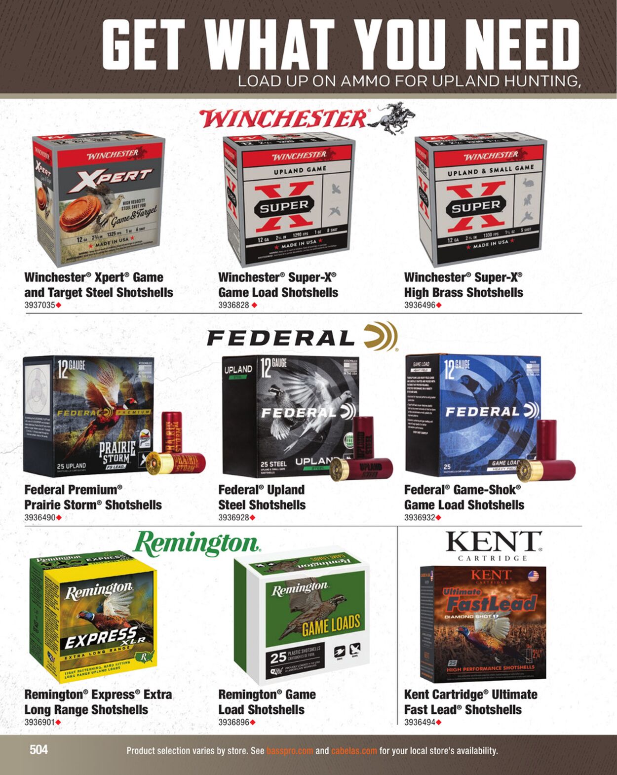Catalogue Cabela's from 09/03/2025