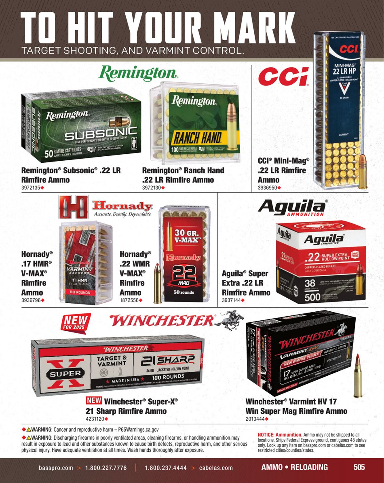 Catalogue Cabela's from 09/03/2025