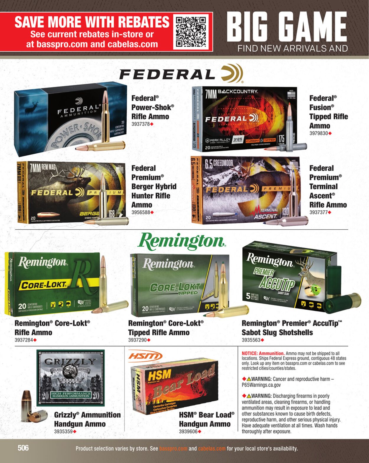 Catalogue Cabela's from 09/03/2025