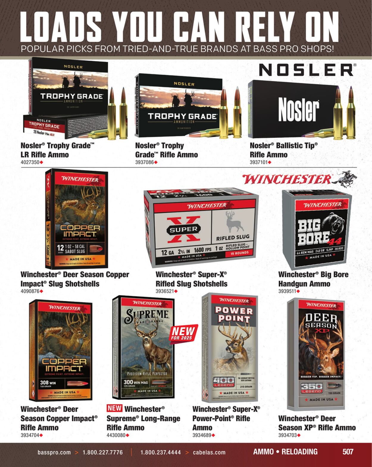 Catalogue Cabela's from 09/03/2025