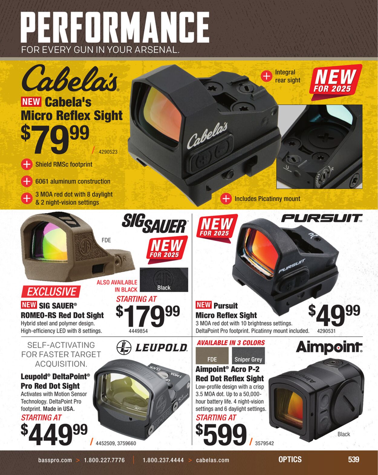 Catalogue Cabela's from 09/03/2025