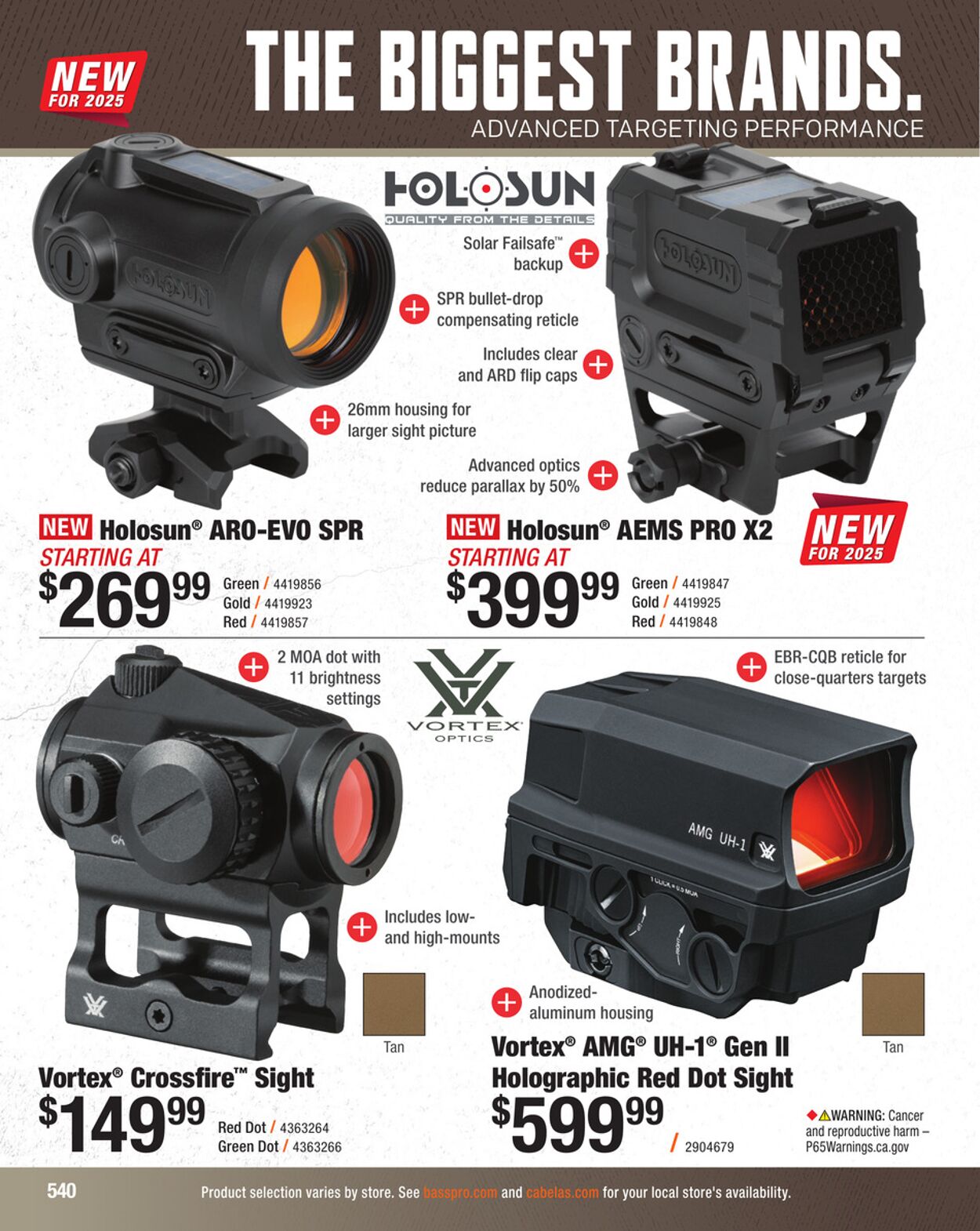 Catalogue Cabela's from 09/03/2025
