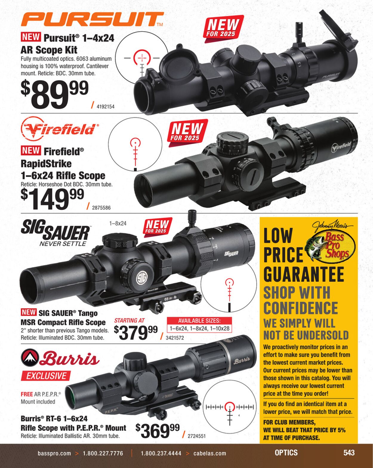 Catalogue Cabela's from 09/03/2025
