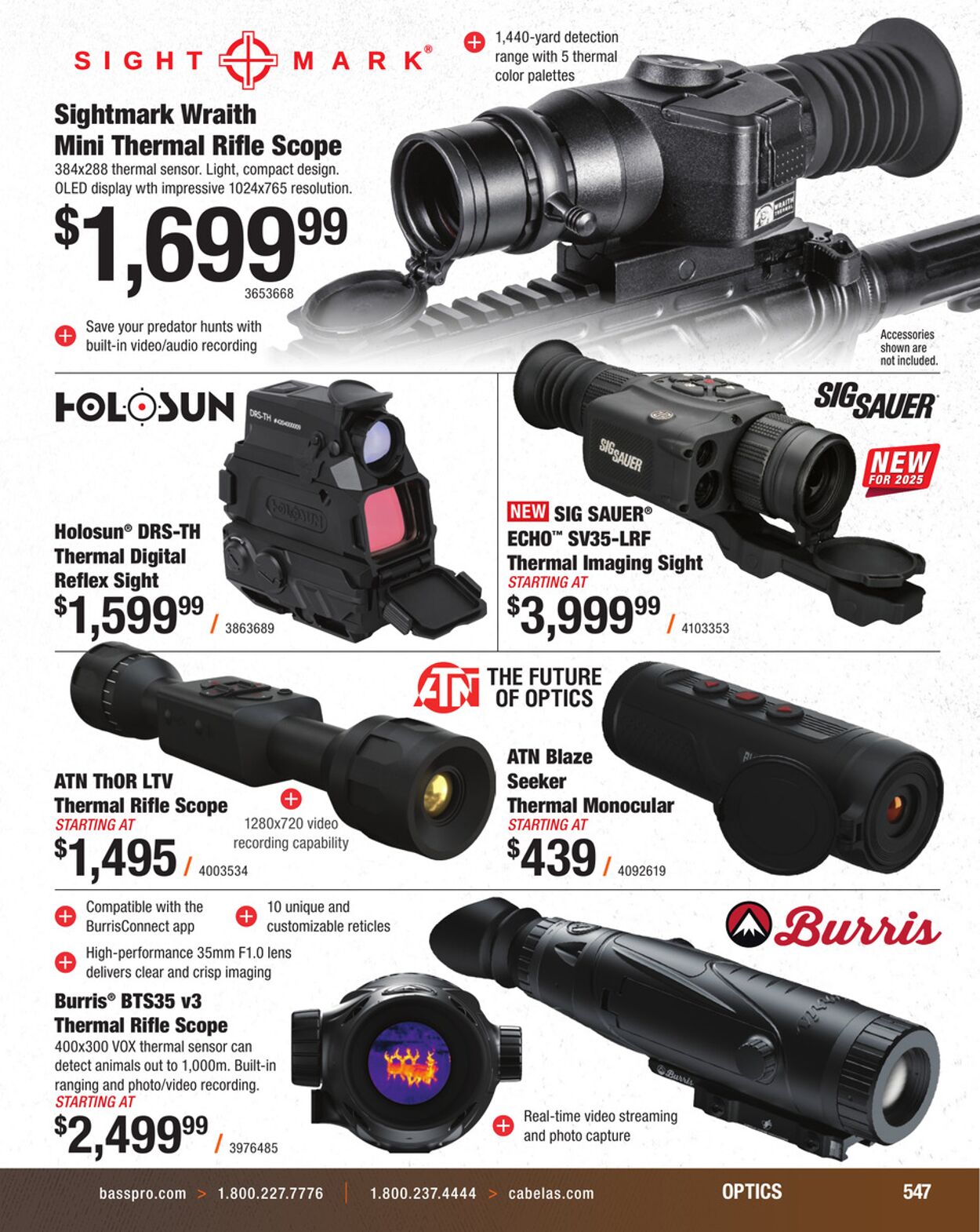 Catalogue Cabela's from 09/03/2025