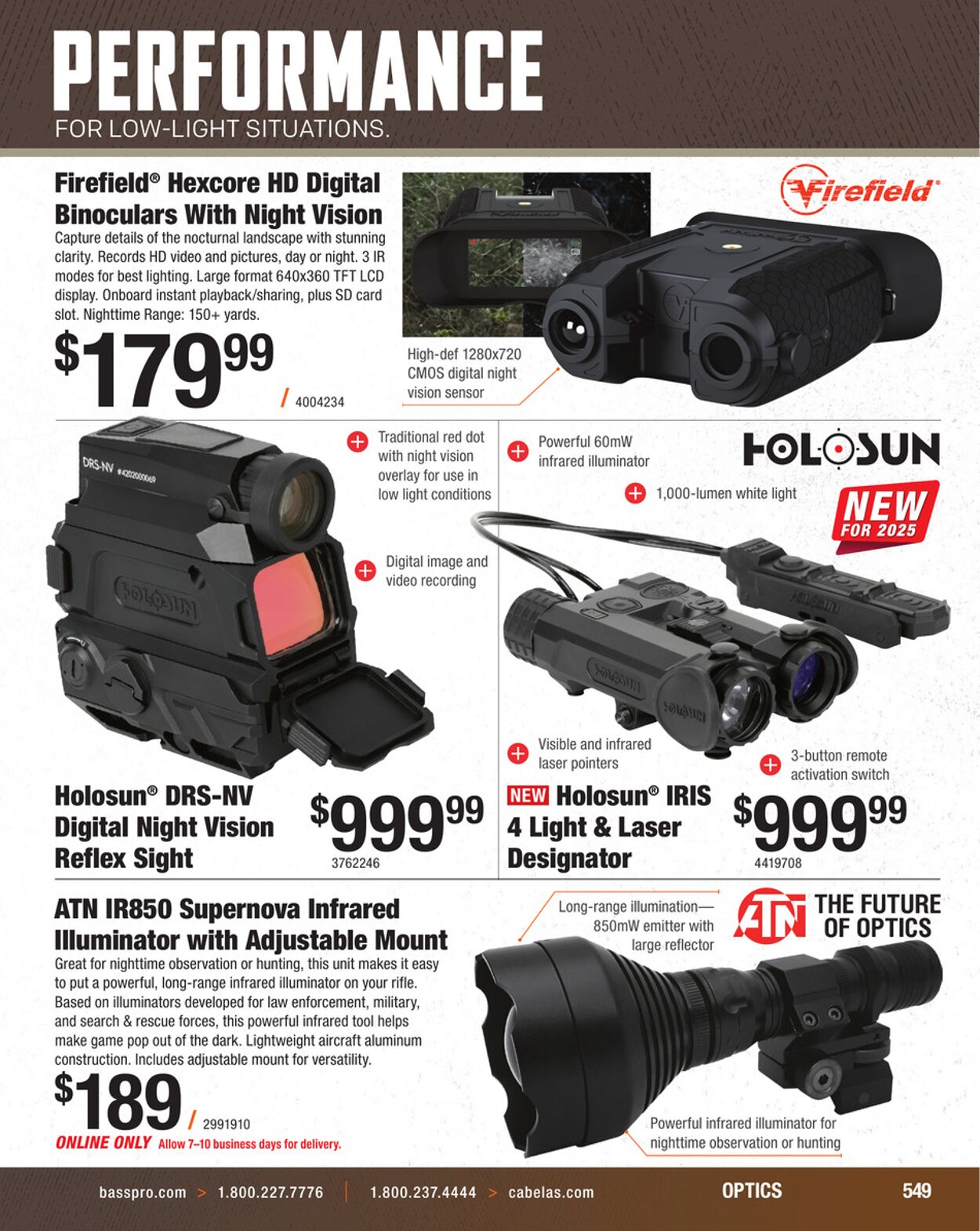 Catalogue Cabela's from 09/03/2025