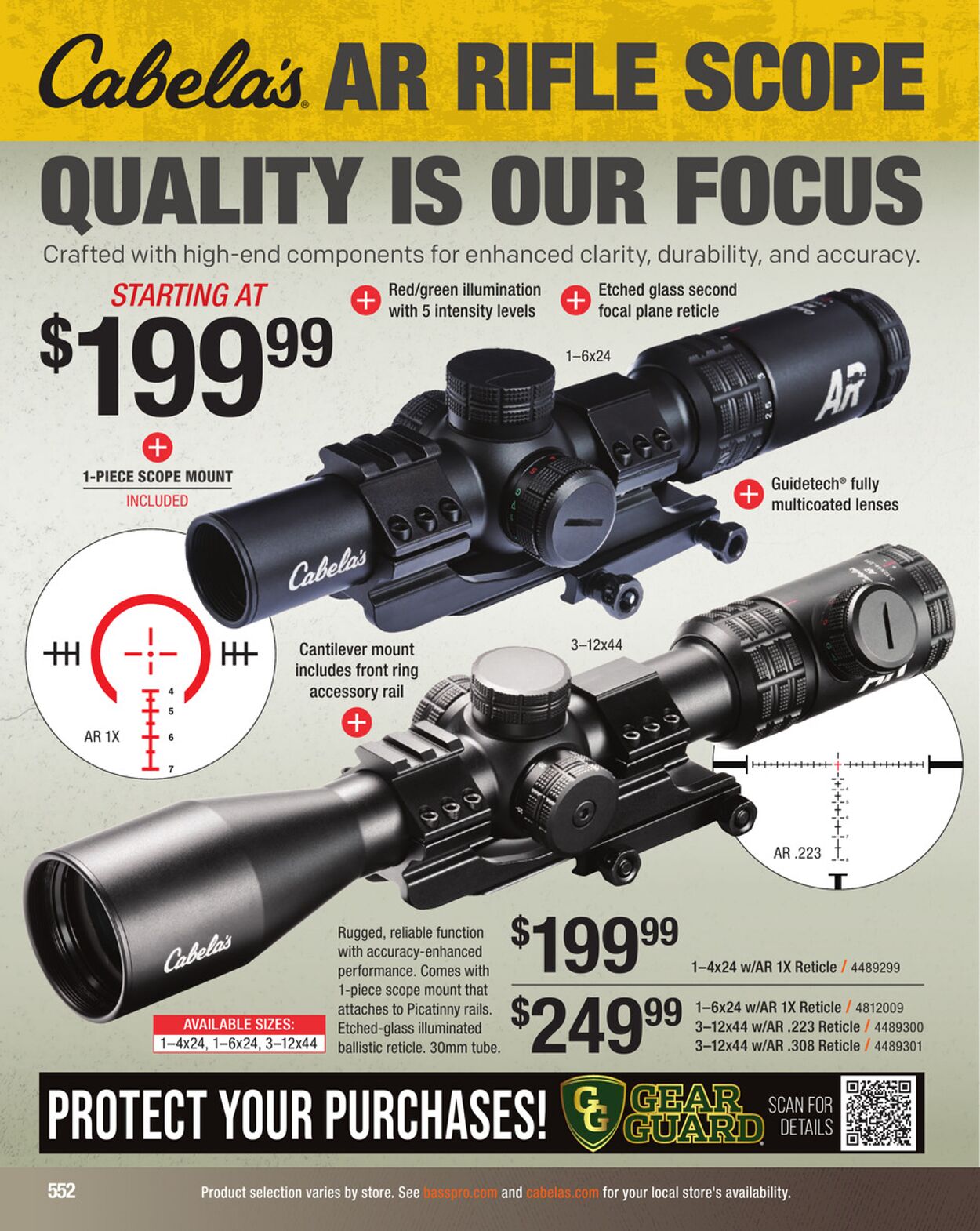 Catalogue Cabela's from 09/03/2025