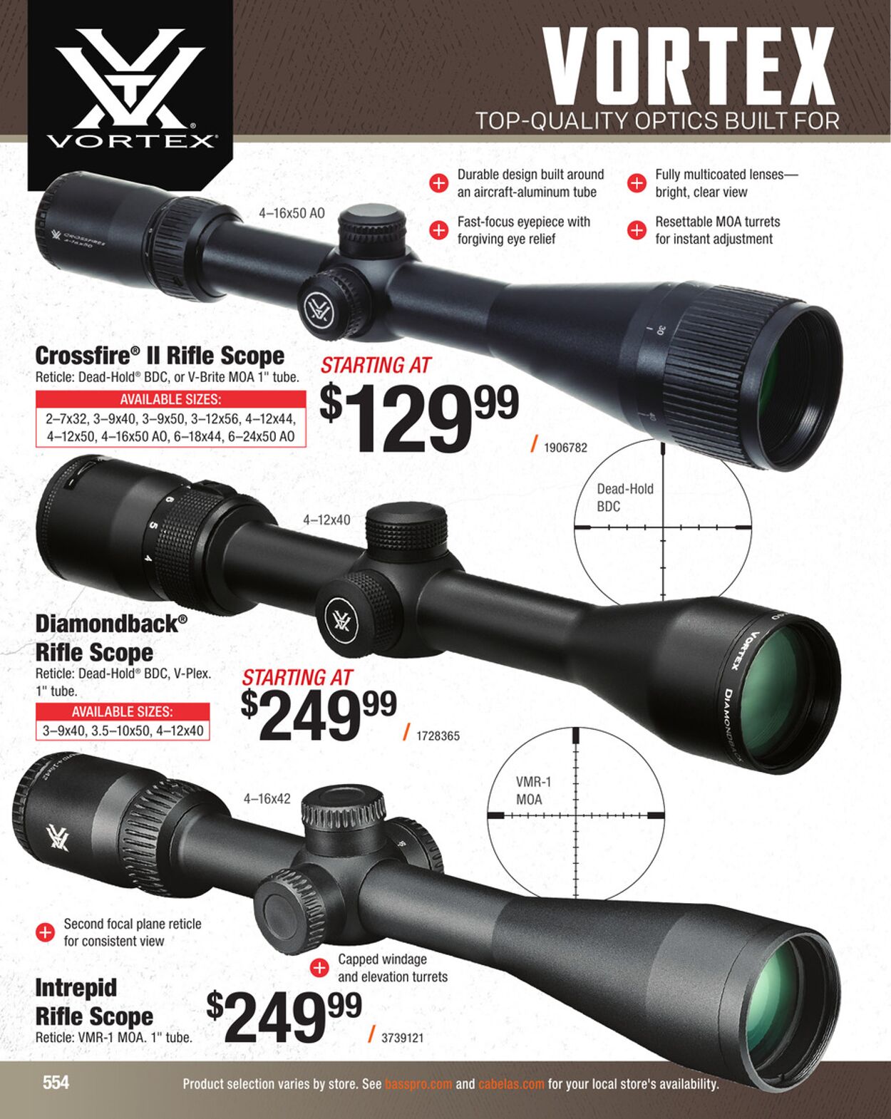 Catalogue Cabela's from 09/03/2025