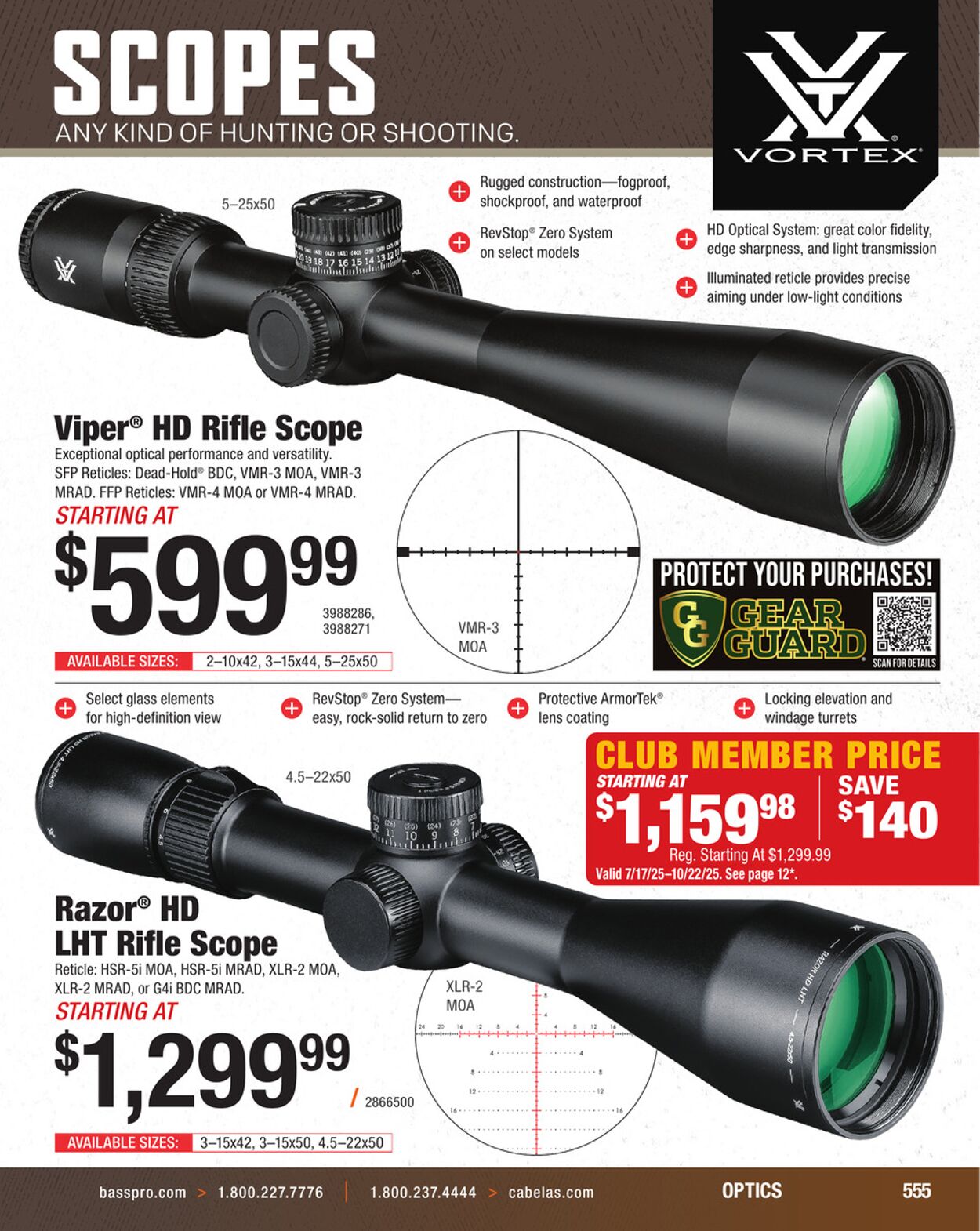 Catalogue Cabela's from 09/03/2025