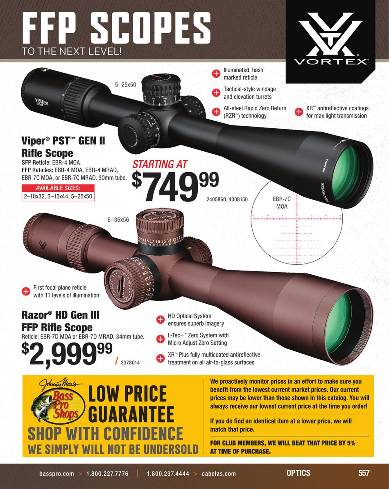 Catalogue Cabela's from 09/03/2025