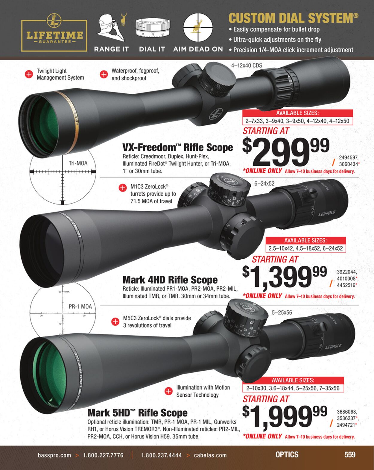 Catalogue Cabela's from 09/03/2025