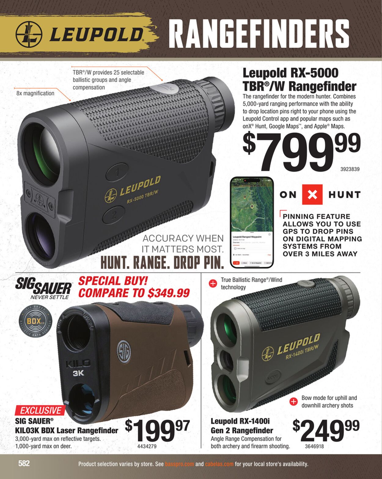 Catalogue Cabela's from 09/03/2025